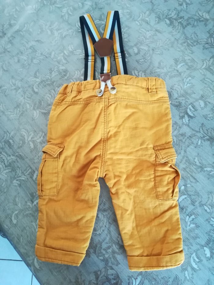 Pantalon à bretelles orchestra 6 mois garçon - photo numéro 2