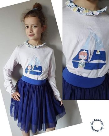 10-11 ans ensemble teeshirt (11 ans) et jupe (10 ans)