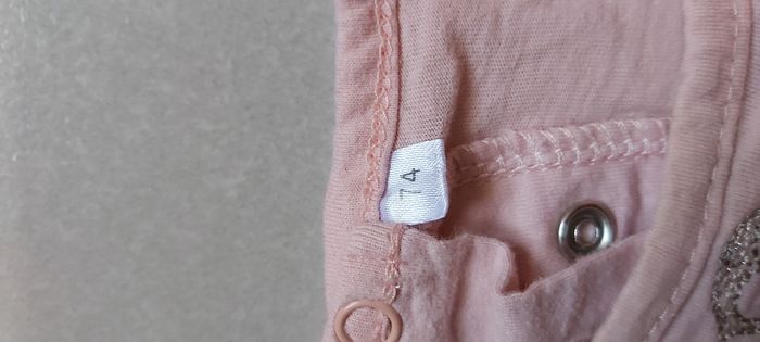 Tshirt manche longue Motif hibou 74cm - photo numéro 4