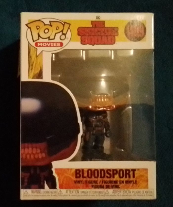 Figurine funko pop movie suicide squad bloodsport numéro 1109 - photo numéro 3