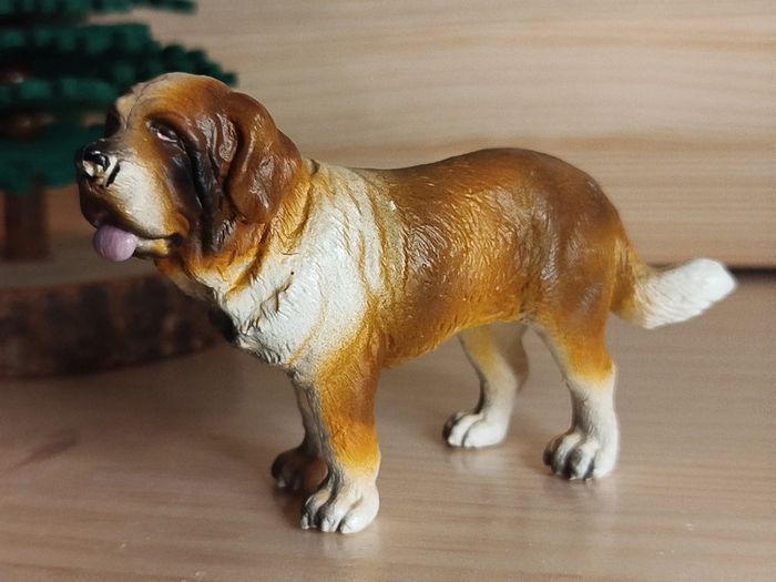 Schleich Chien Saint Bernard Figurine Animal domestique - photo numéro 2