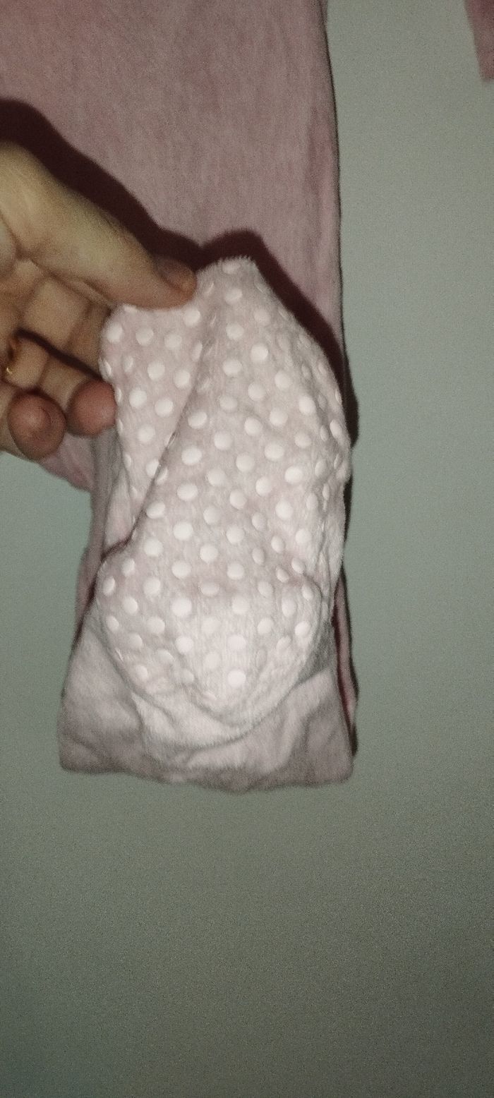 Pyjama rose bébé fille 23 mois anti dérapant - photo numéro 3