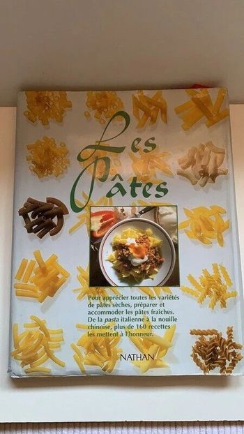 Livre Les Pâtes Nathan 1997