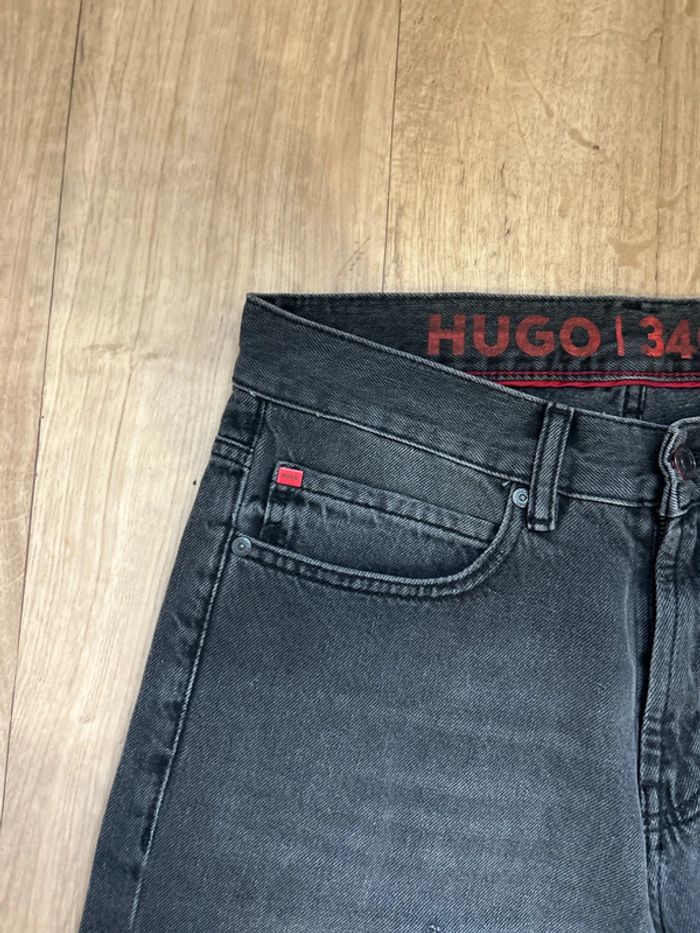Jeans gris foncé Hugo boss loose tapered fit W30 L32 - photo numéro 2