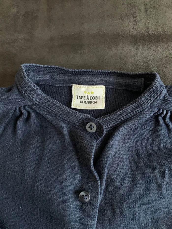 Gilet 18 mois fille tape à l’œil - photo numéro 2