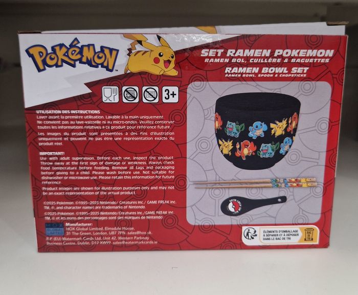 Set pokémon ramen - photo numéro 3