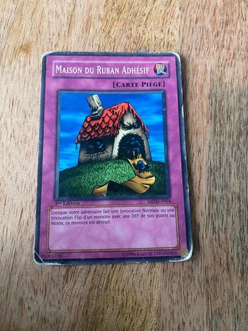Carte Yu-Gi-Oh! Maison du ruban adhésif MDM-F064 1ère édition 1996