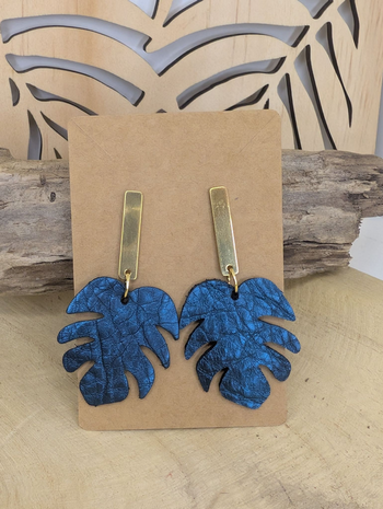 MINI MONSTERA (BLEU CANARD)