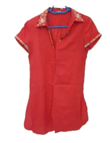 Tunique Derhy Aberdeen en lin mélangé taille M / 38