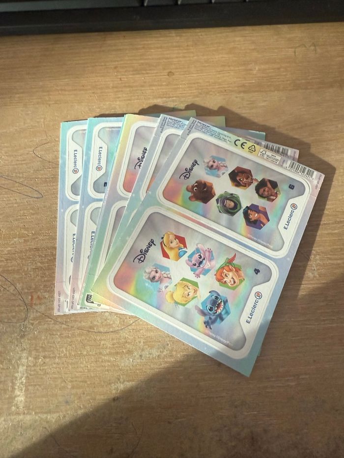 Lot de 9 pochettes E.Leclerc