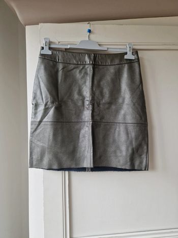 Mini-jupe argenté 🩶