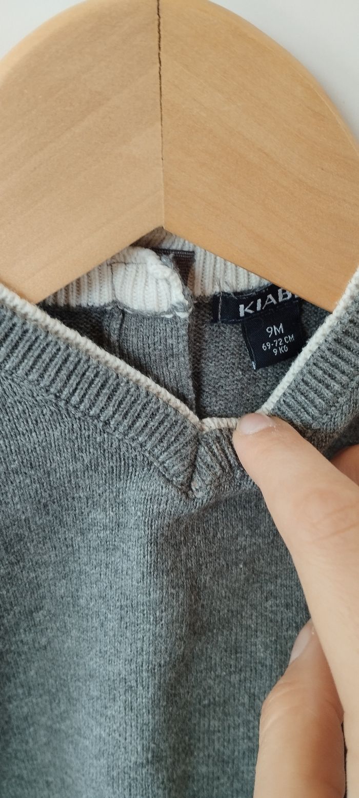 Pull garçon 9 mois Kiabi - photo numéro 4