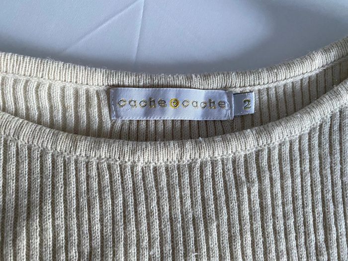Pull beige - photo numéro 3