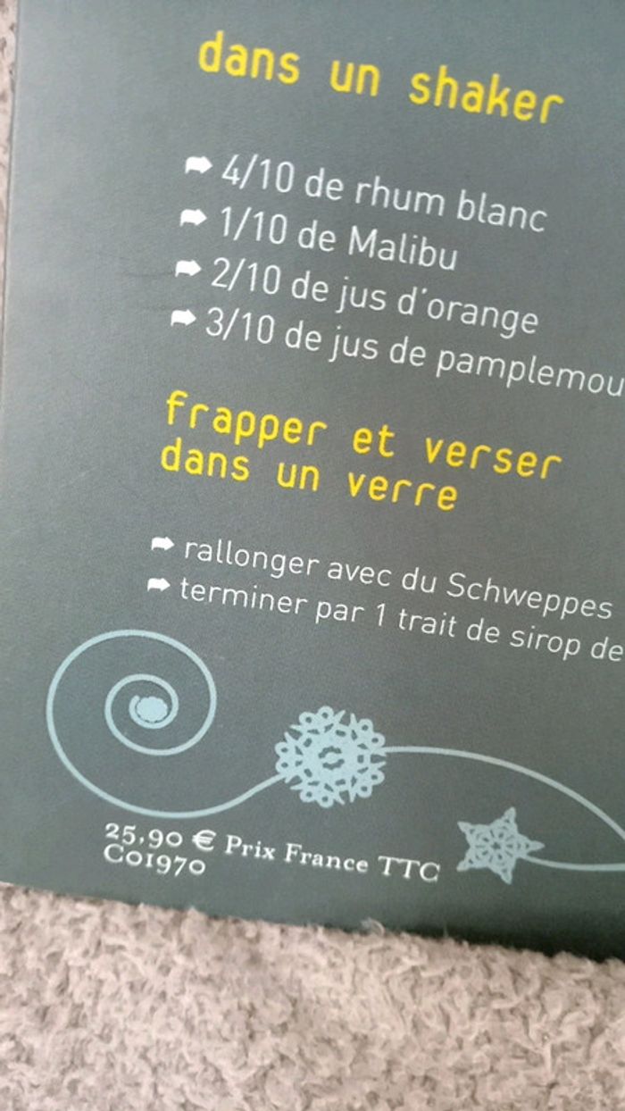 Livre recettes cocktail apéro🍾 - photo numéro 3