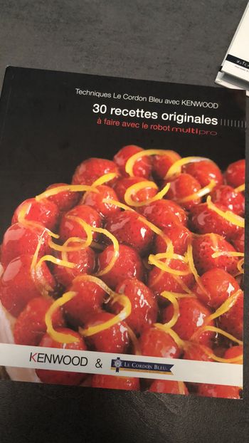 Livre de recette pour robot multipro