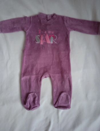 Pyjama violet bébé