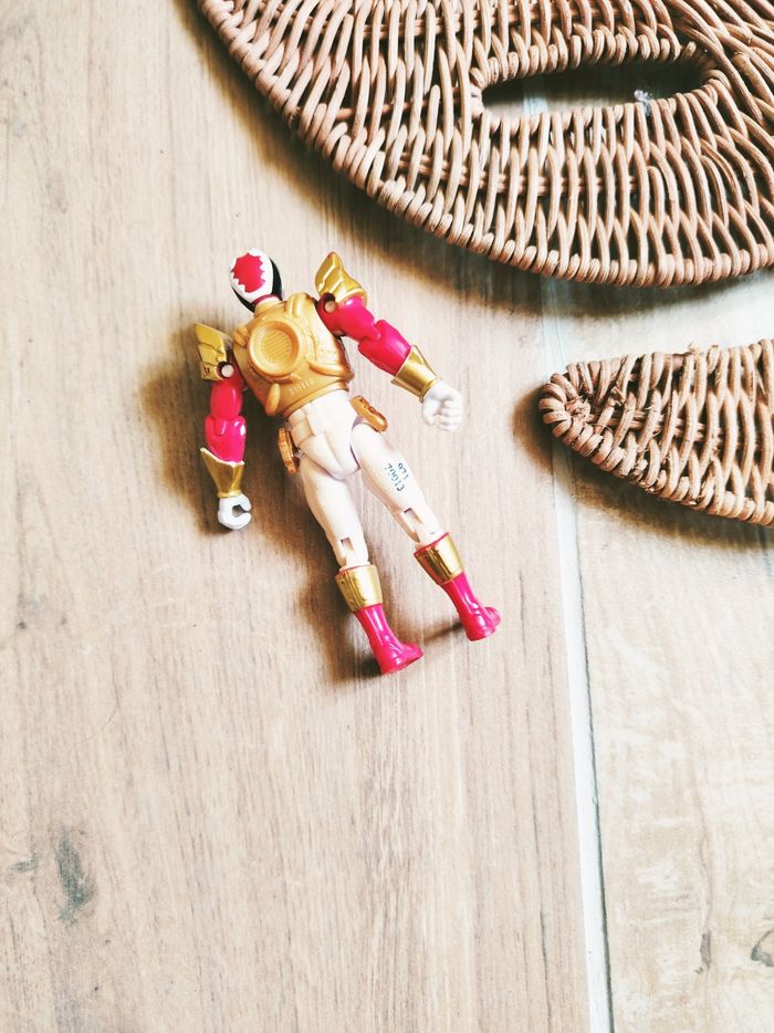 🙅 Power rangers megaforce ultra red figurine du ranger rouge marque bandai - photo numéro 2