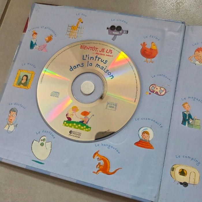 Livre enfant Marlène Jobert Bientôt je lis avec CD - photo numéro 3