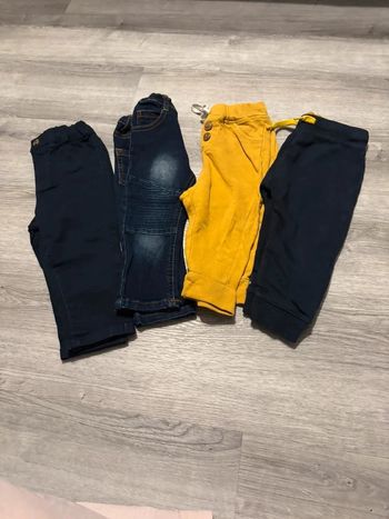 Lot pantalon garçon 18 mois