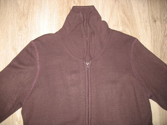 GILET VIOLET "TERRE DE MARINS" - TAILLE 3 - n°01 - photo numéro 2