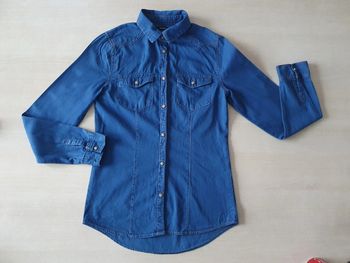 Chemise couleur jean -  Kiabi - Taille 12 ans