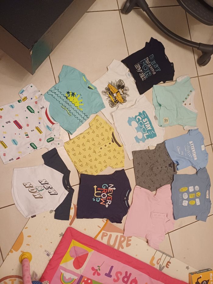Lot 13 tee shirt manches courtes bébé - photo numéro 2