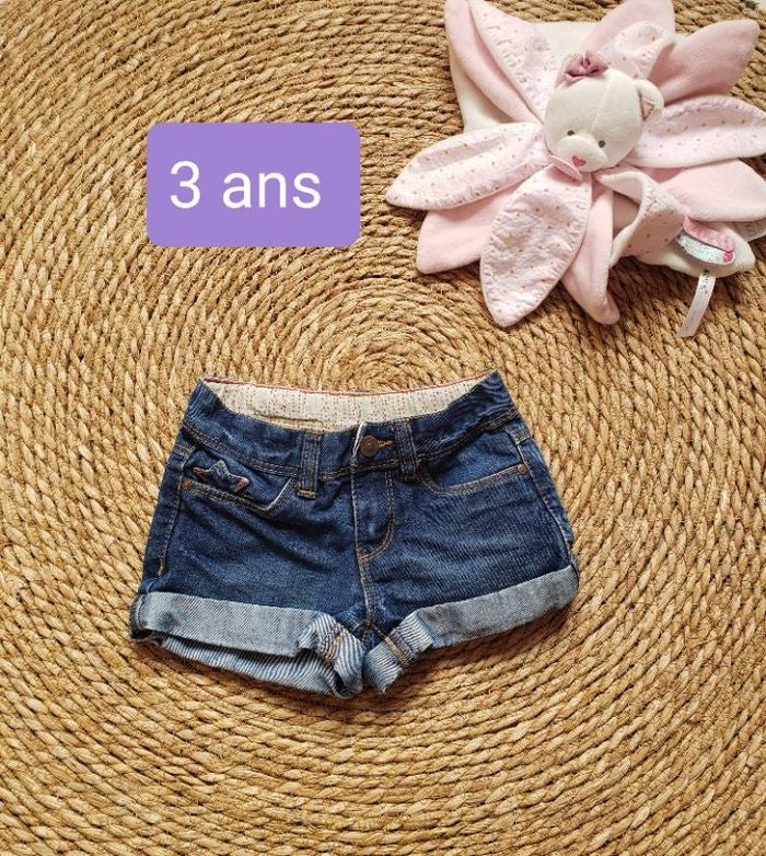 Short en jeans 3ans