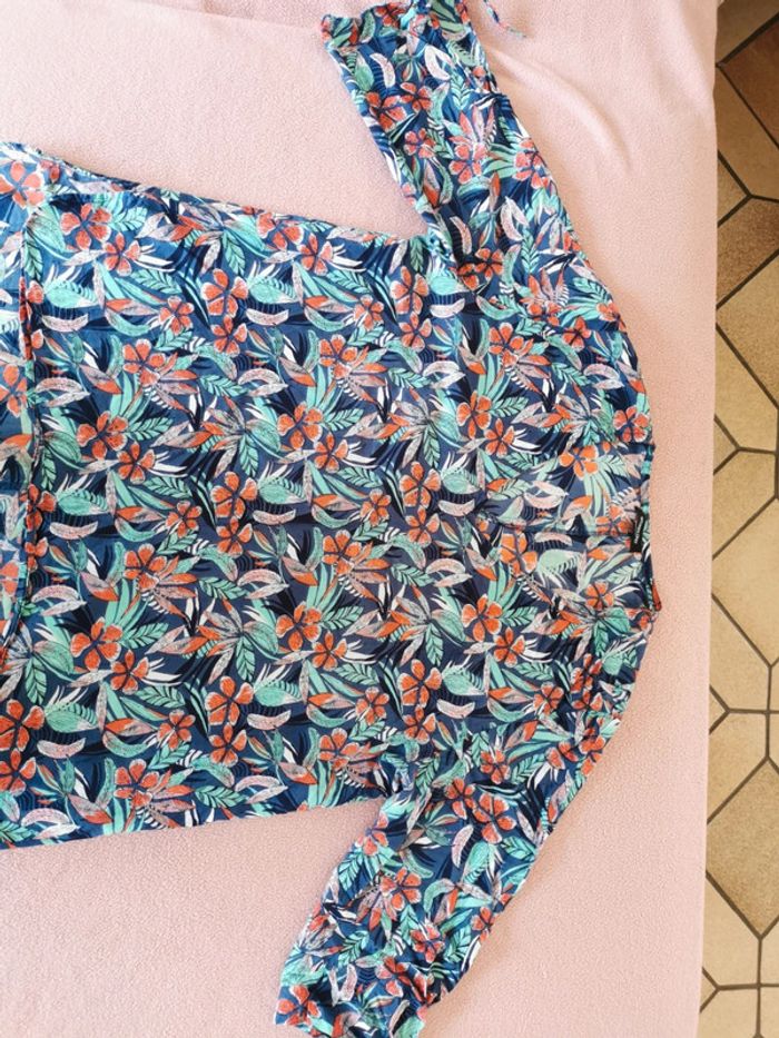 Blouse tropicale