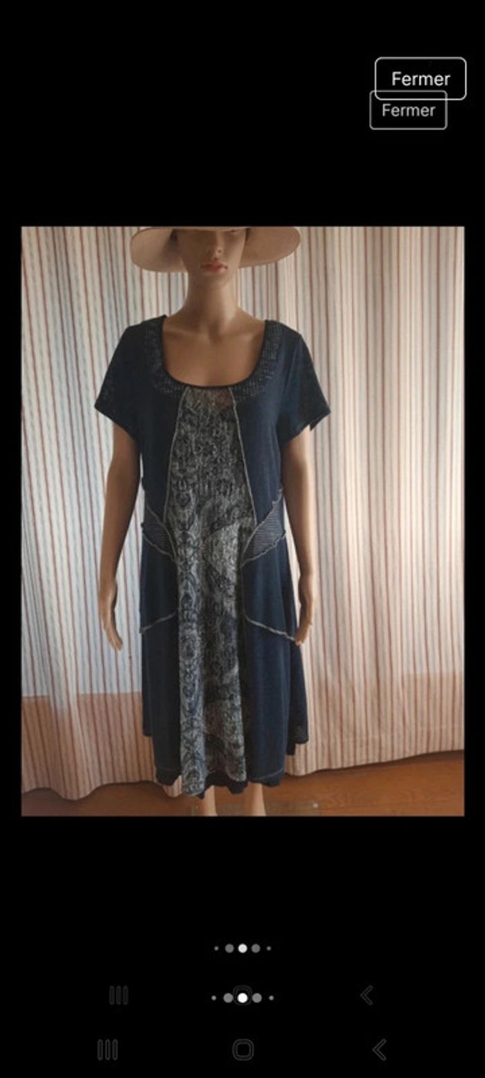 Magnifique Robe Paprika taille M  fr 46 - photo numéro 5