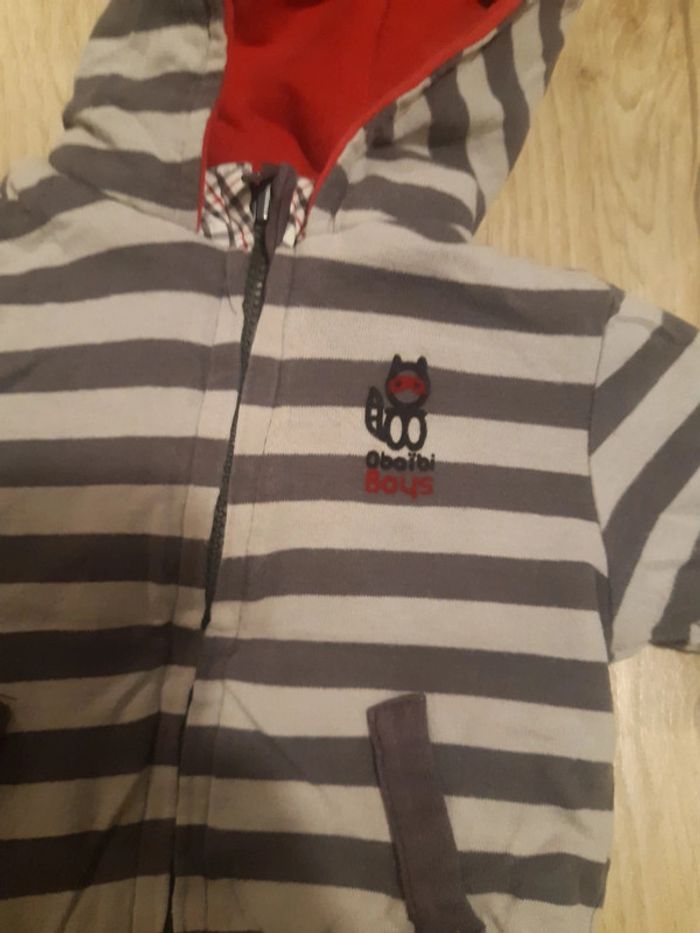 Gilet réversible TBE 3mois Obaibi - photo numéro 5