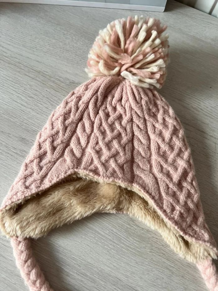 Bonnet chaud doublé 4-5 ans - photo numéro 2