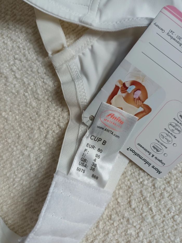 Soutien-gorge grossesse & allaitement Anita neuf avec étiquette 🏷 - photo numéro 2