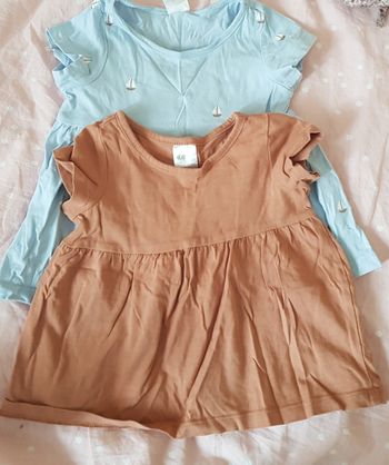 Lot 2 robes en coton