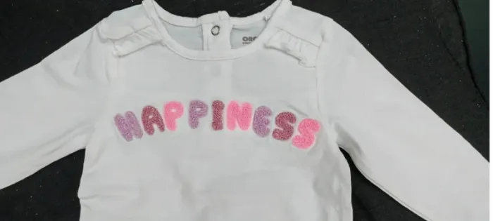 Blouse manche longue bébé fille 6-9 mois - photo numéro 2