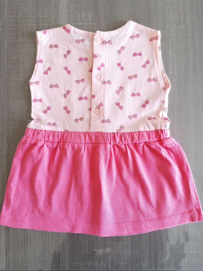 Robe d'été sans manches imprimée avec lien 6 mois - photo numéro 4