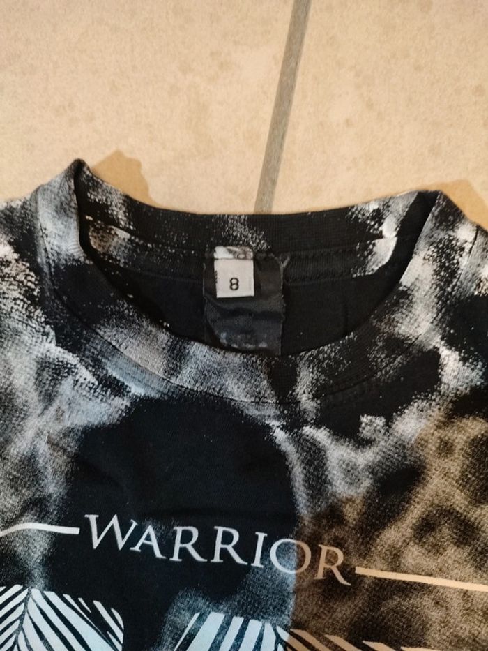 T-shirt chiné rallonger - photo numéro 4