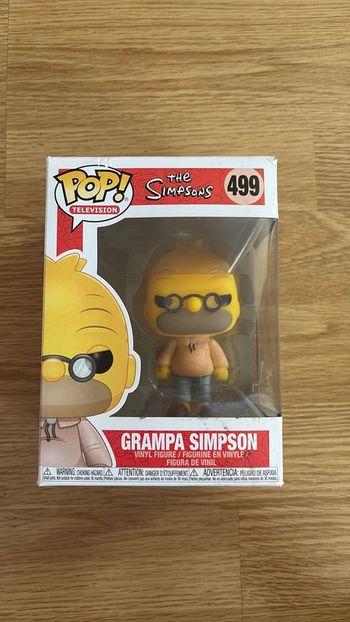 Funko Pop 499 Grampa Simpson