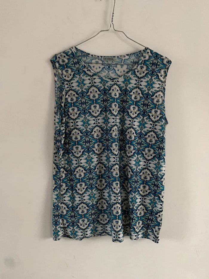 Débardeur à motif