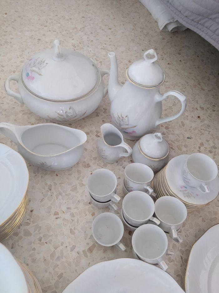 Service vaisselle porcelaine - photo numéro 2