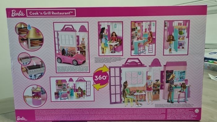 BARBIE Coffret restaurant Cook'n'grill. - photo numéro 2