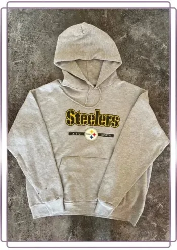 Sweat capuche homme Steelers NFL XL - Men hoodie - Felpa cappuccio uomo - Kapuzenpullover Herren