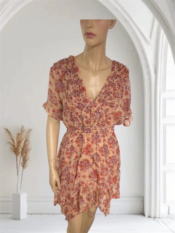 Magnifique robe fleuris entièrement doublée the kooples neuve taille 1