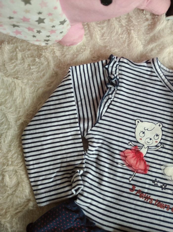 Robe manches longues Fille 6 mois 3 petits tours et s'en vont danseuses Tissaia - photo numéro 3