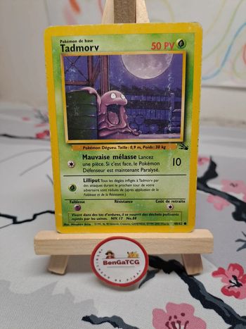 Carte Pokémon Tadmorv 48/62 Set de base Fossile ed2 Wizards Fr