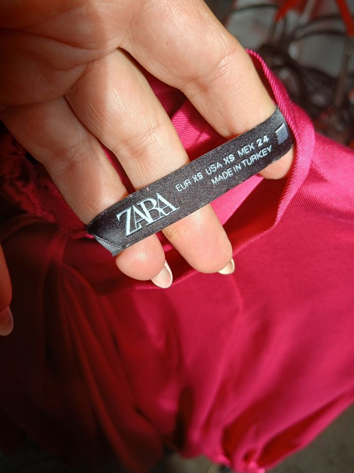 Blouse rose Zara - photo numéro 2
