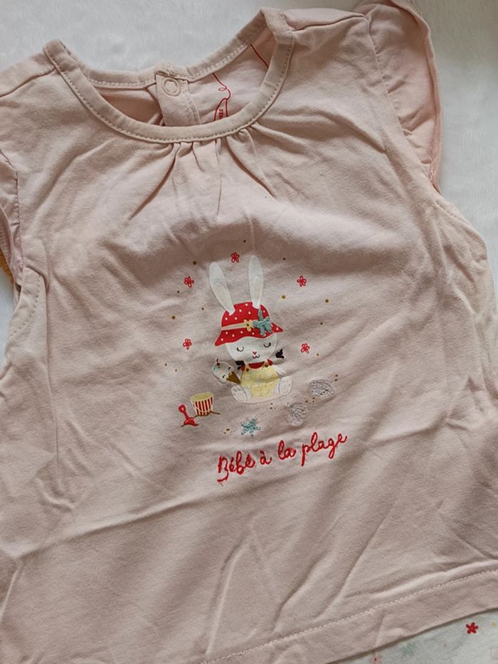 Pyjama 1 piece bebe fille 9mois - photo numéro 2