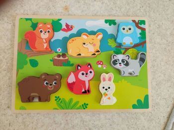 Puzzle en bois Animaux