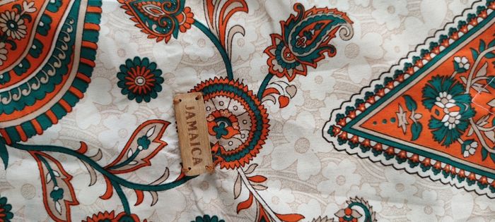 Tunique beige orange pour femme taille 50 sans marque - photo numéro 3