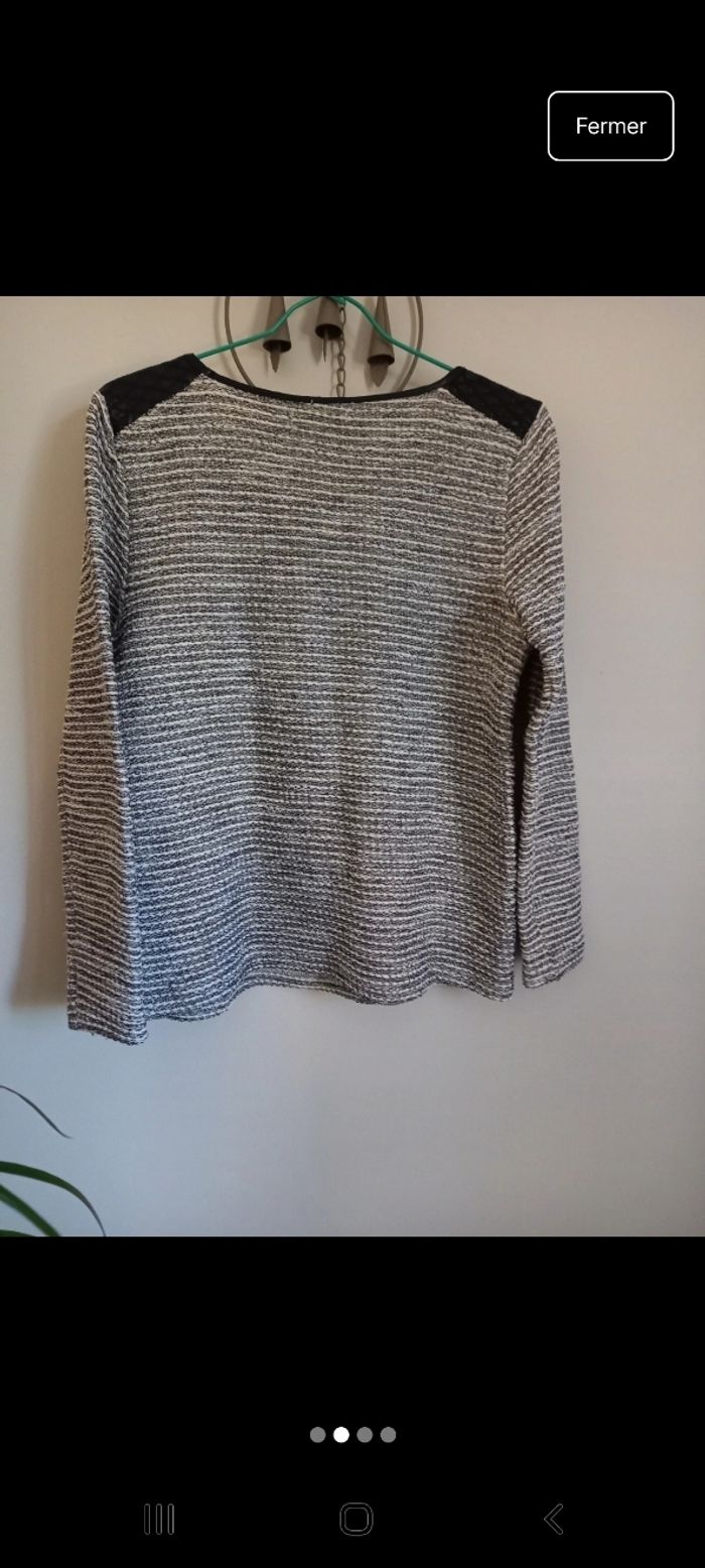 Pull fils brillants - photo numéro 2