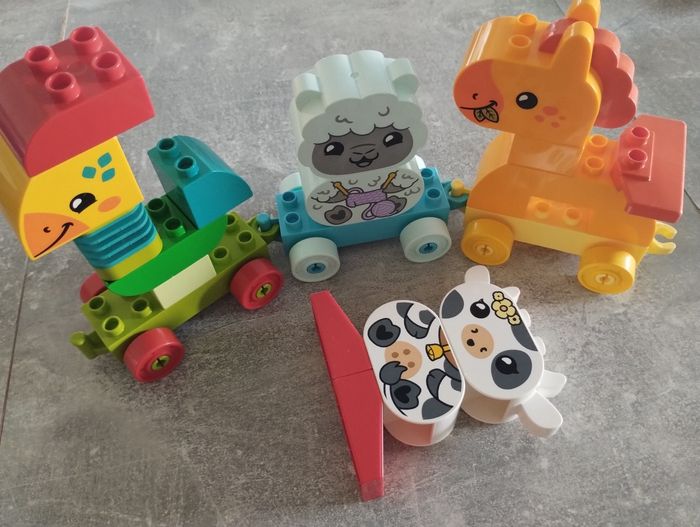 Lego Duplo le train des animaux - photo numéro 5